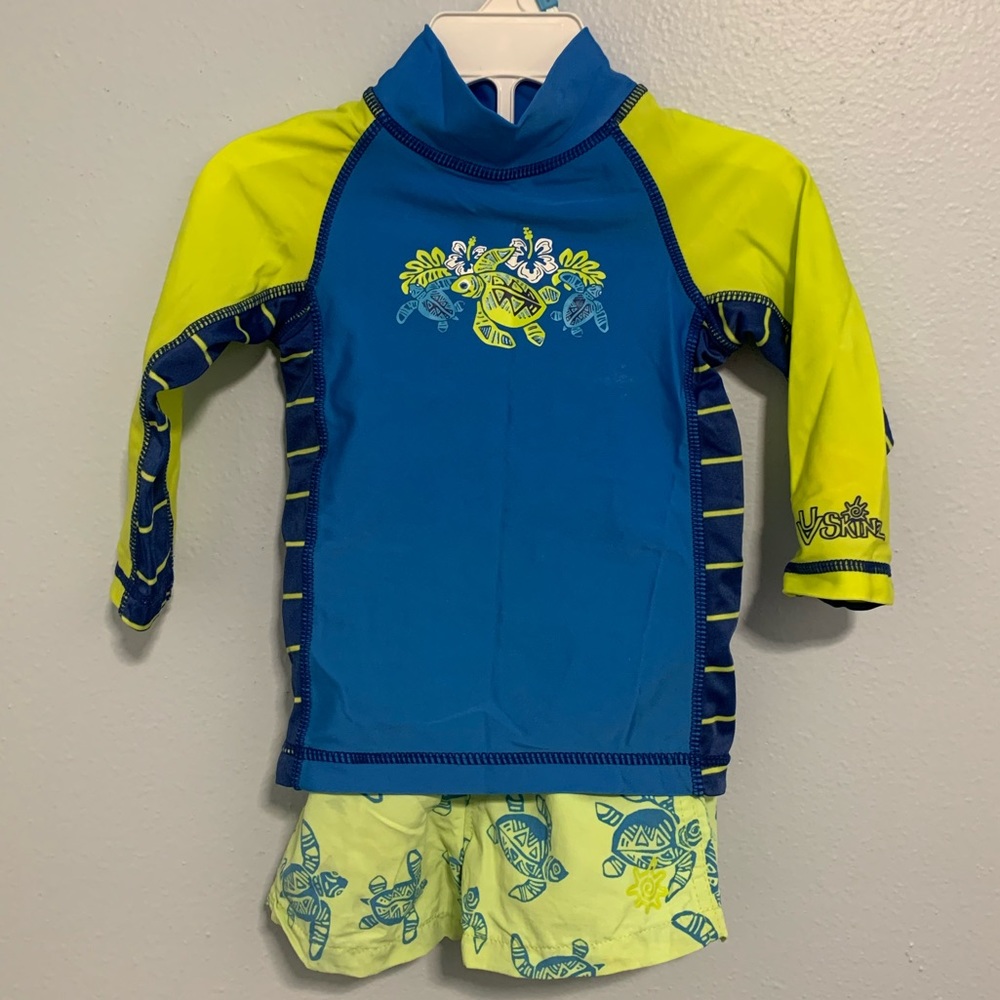 12/24 month UV Skinz boys swim set